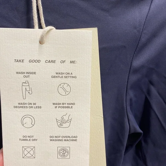 NWT Adanola Ultimate Long Sleeve Top - Midnight Blue - Picture 7 of 10